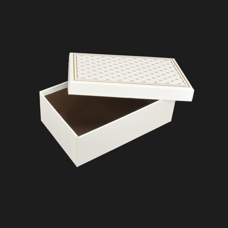 Подарочная коробка Прямоугольная, 19х12х6,5 см, Кремовая (UPK-060642)