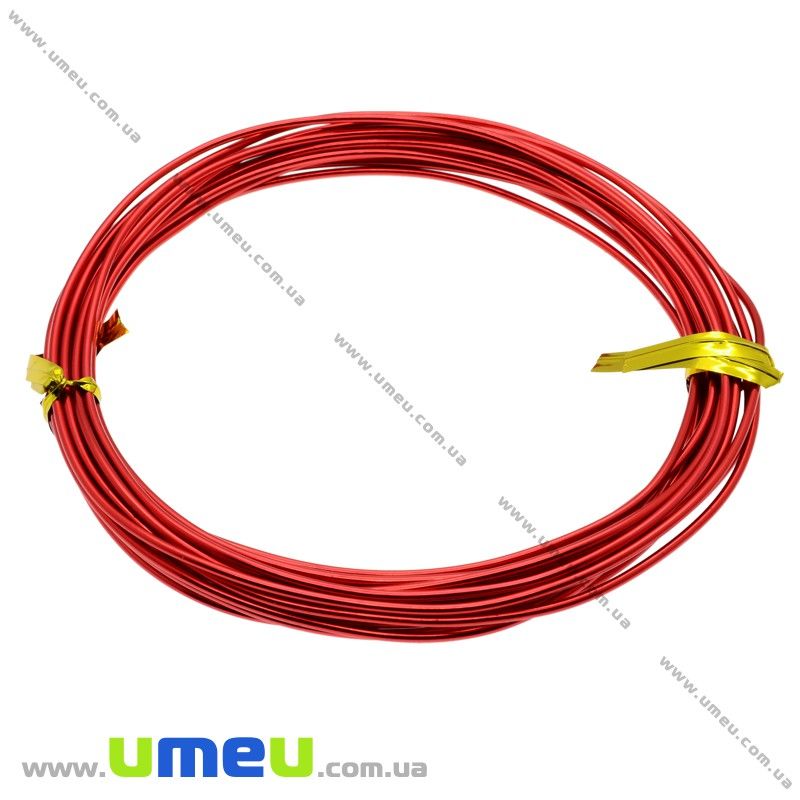 Проволока алюминиевая, 1,5 мм, Красная (LES-009615)