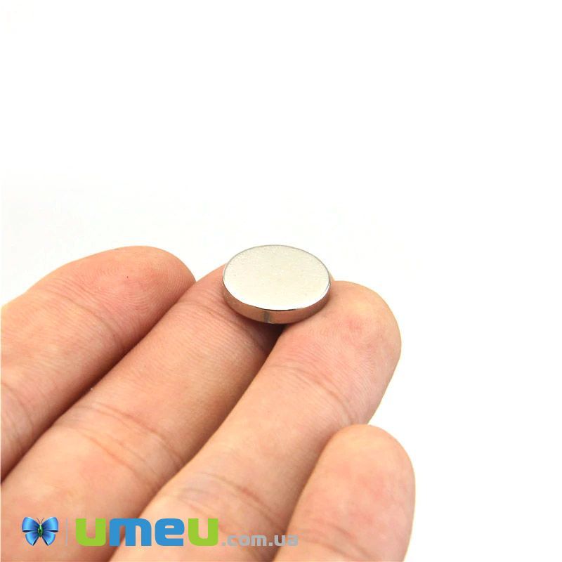 Магнит неодимовый для брошей Круглый, 15х2,7 мм (OSN-040175)