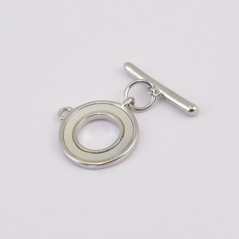 Тогл, 16х15 мм, Латунь с покрытием Родий (ZAM-058459)