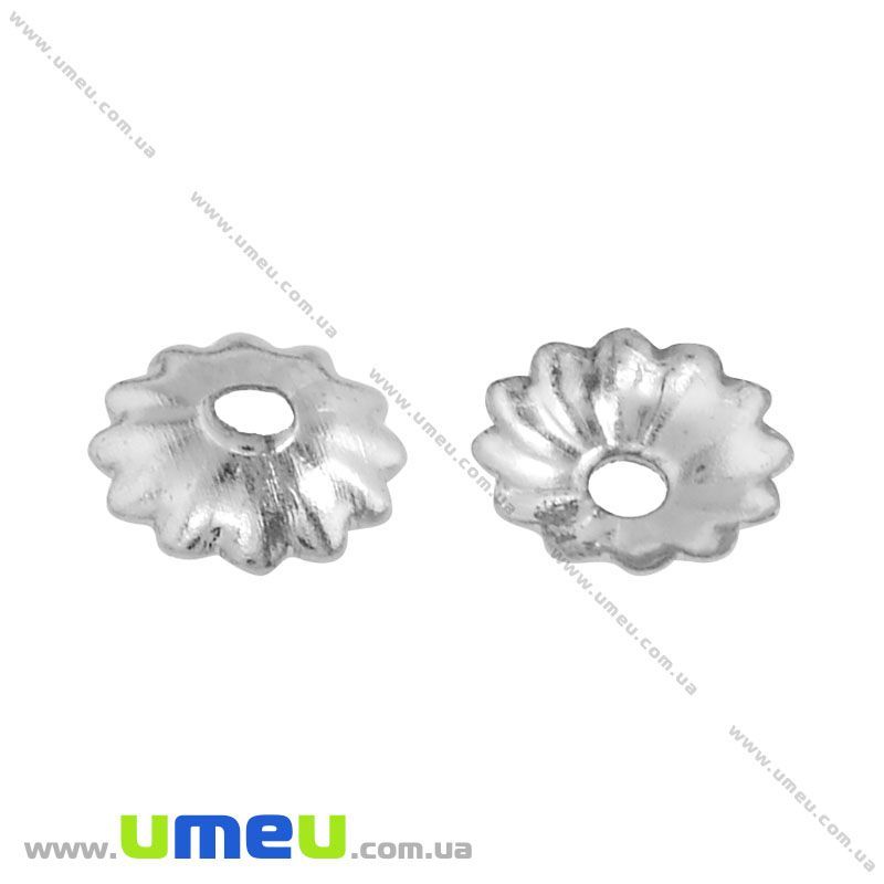 Обіймач, Темне срібло, 5 мм (OBN-015131)