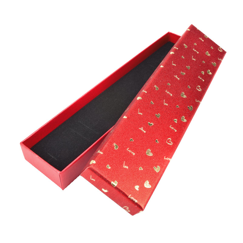 Коробочка Прямоугольная, 20,5х4,5х2,5 см, Красная (UPK-060593)