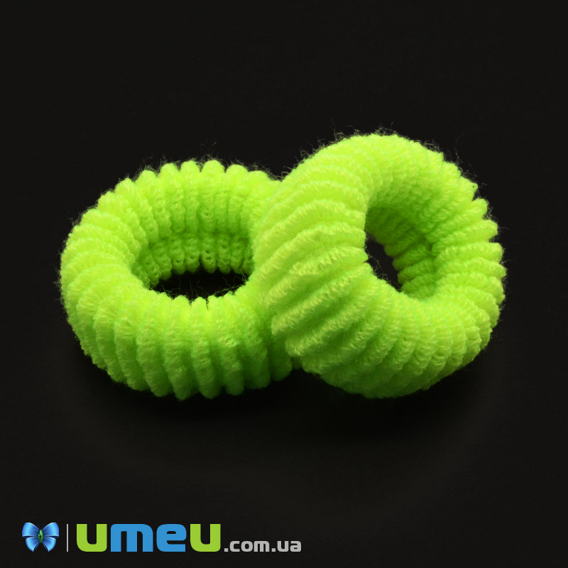 Резинка для волосся, 55 мм, Лимонна яскрава (OSN-041477)