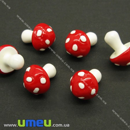 Пластиковая фигурка Гриб, 17х12 мм (DIF-006740)