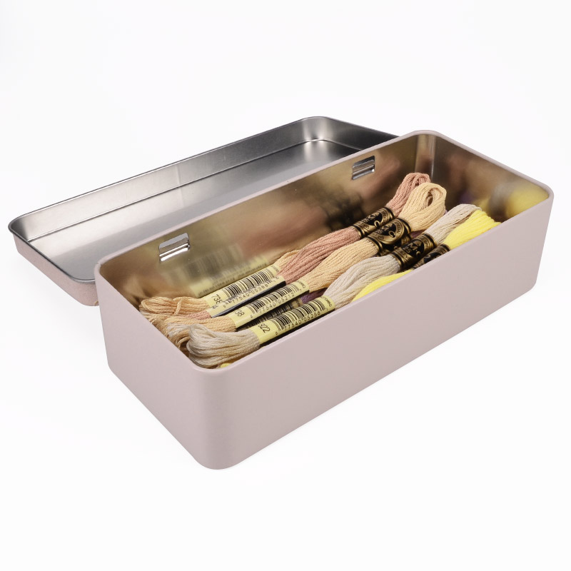Органайзер металевий для муліне DMC, 18х8х4,5 см, Бежевий (INS-053136)