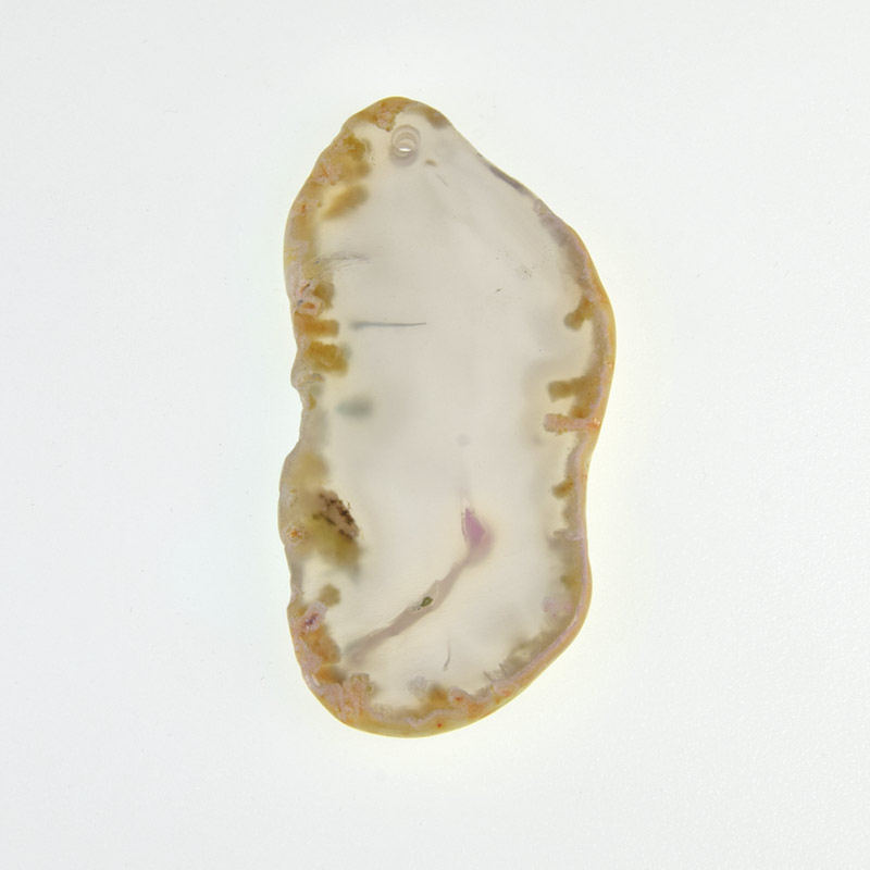 Срез Агата, Серый, 64х32 мм (POD-032468)