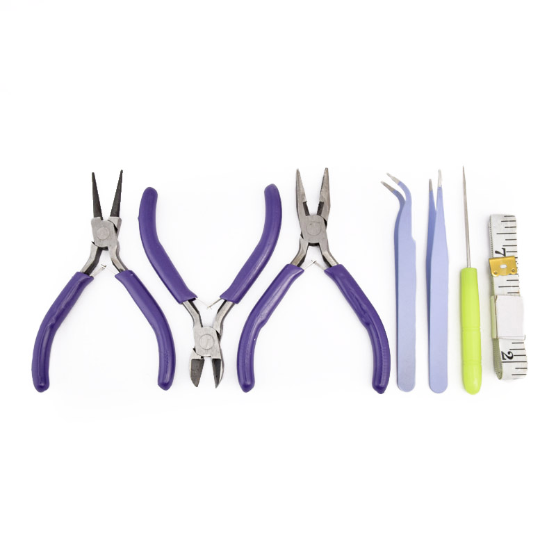 Набір інструментів у пеналі, Бузковий (INS-059427)