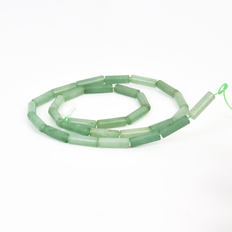 Бусины Авантюрин зеленый, Натур. камень, 13-14 мм, Боченок (BUS-058157)