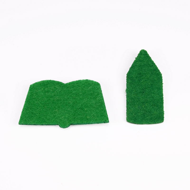 Декоративний набір із фетру "Шкільний", Зелений (FLT-056505)