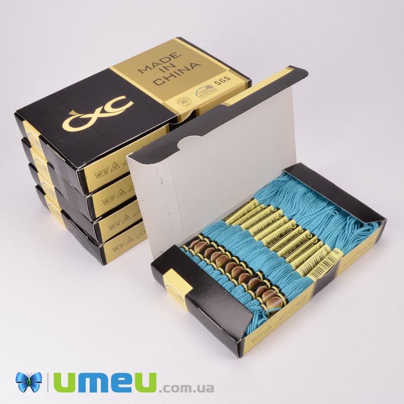 Мулине CXC 3846 Ярко-бирюзовый, св. (CXC-050472)