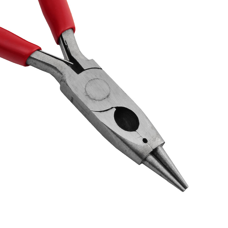 Інструмент три в одному (Круглогубці, Кусачки, Плоскогубці), Червоний, 12,5 см (INS-053573)
