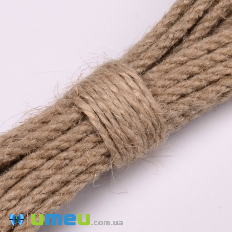 Джутовый канат, 4 мм (LEN-050709)