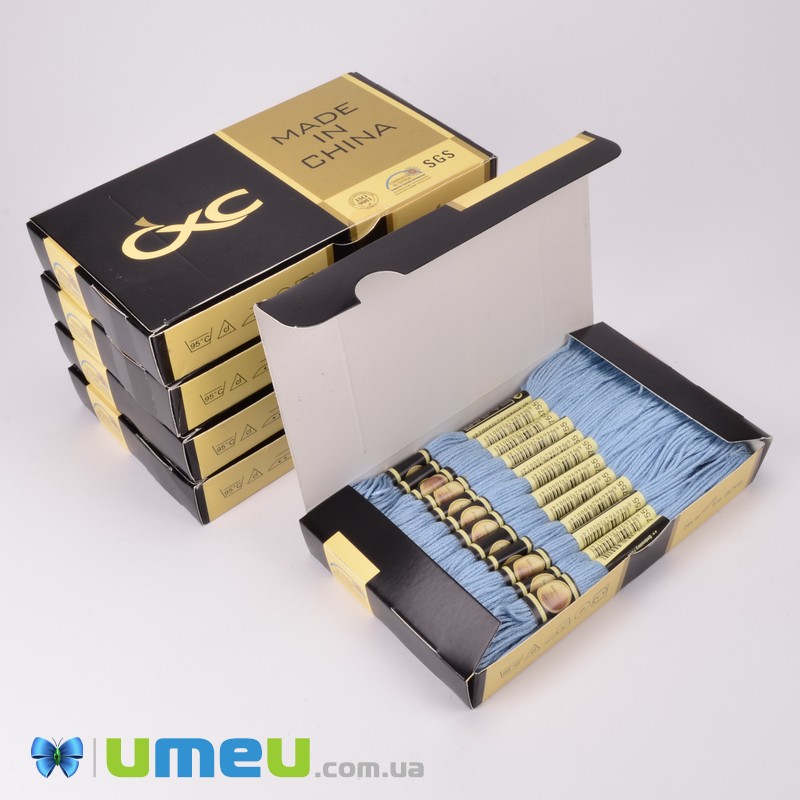 Мулине CXC 3755 Нежно голубой (CXC-050407)