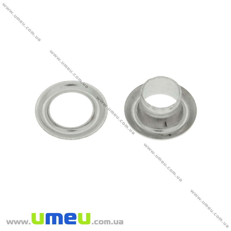 Люверси металеві, 10 мм, Темне срібло (SEW-024069)