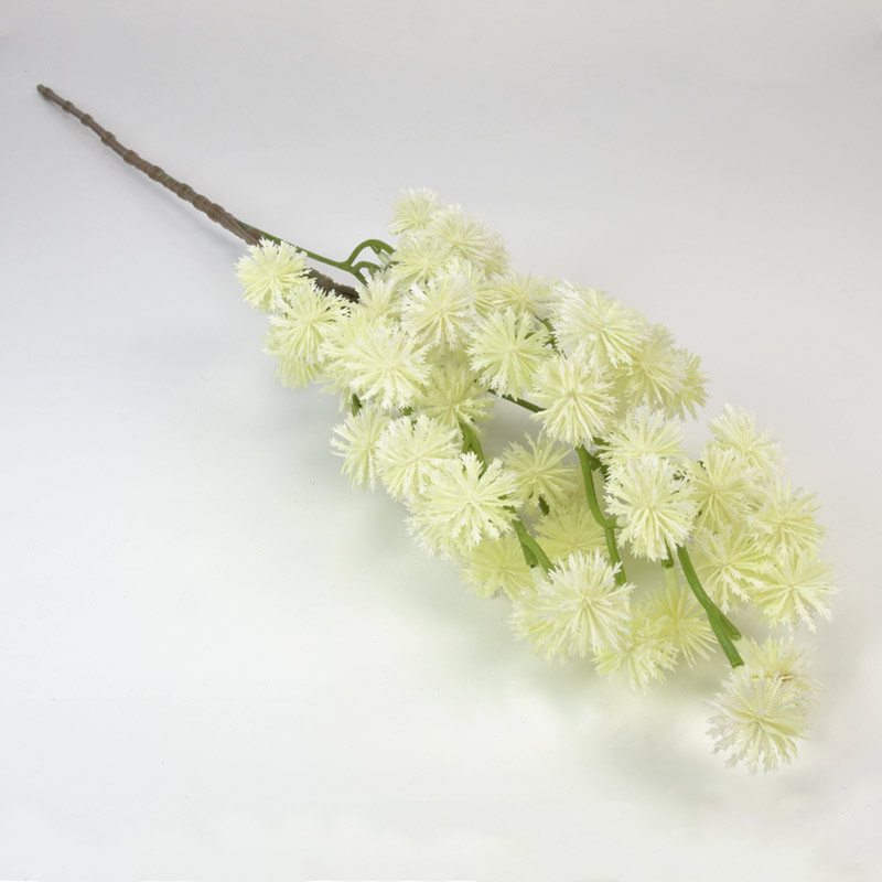 Ветка декоративная, Колючка, 60 см, Кремовая (DIF-057777)