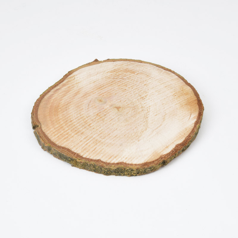 Зріз дерев'яний з корою 70-95 мм, Круглий, Ялинка (BUS-058363)