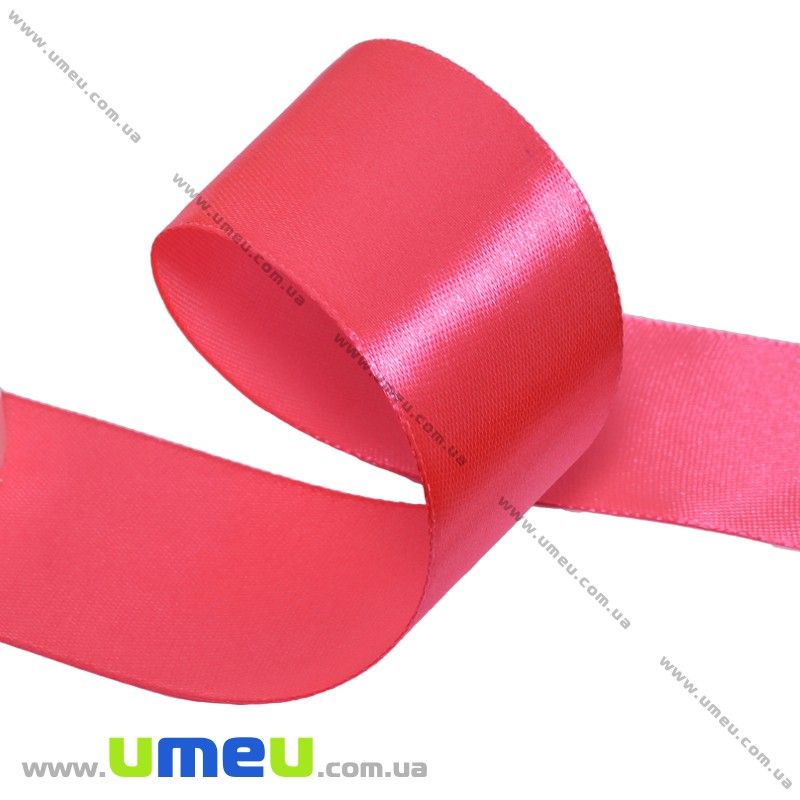 Атласная лента, 50 мм, Розовая (LEN-027596)