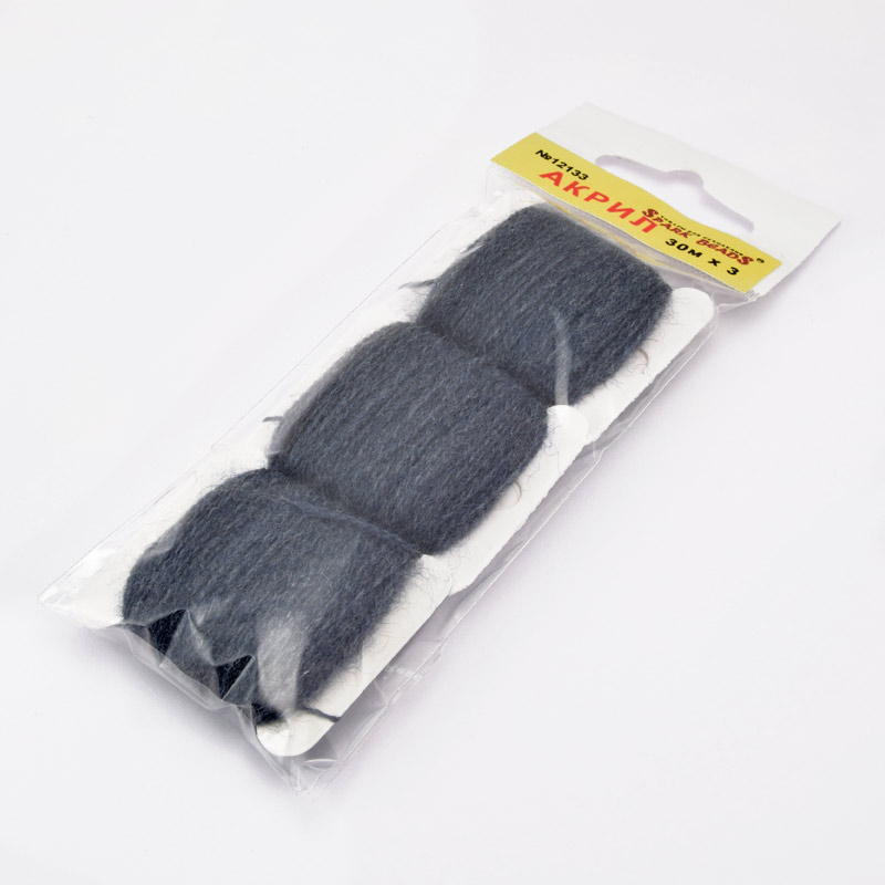 Акрилові нитки, №12133, Синьо-сірі (MUL-058851)