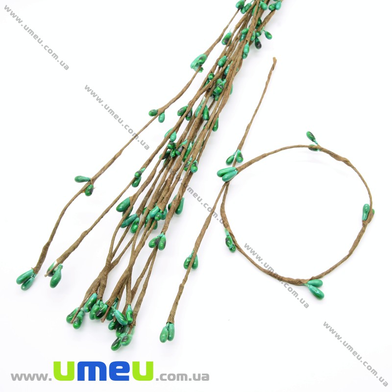 Гілка верби, 40 см, Смарагдова (DIF-033310)