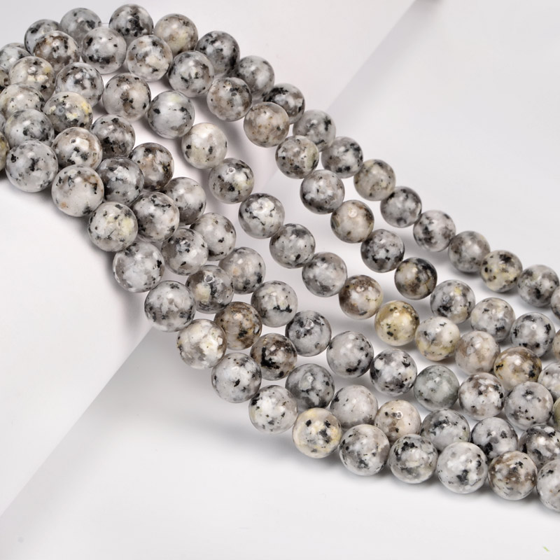 Бусины Гранит, Натур. камень, 8,5 мм, Круглые (BUS-053953)