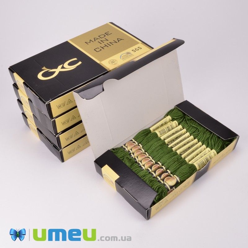 Мулине CXC 0904 Зеленый попугаевый, оч.т. (CXC-050282)