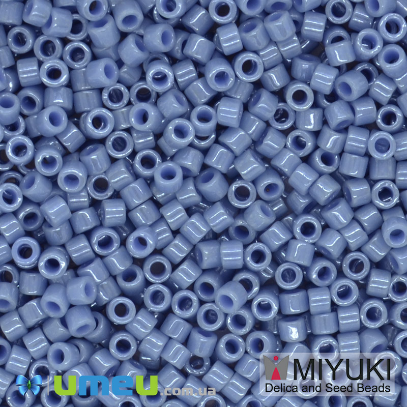 Бісер японський Miyuki Delica 11/0 DB266, Синій (BIS-045263)