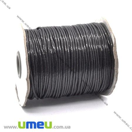 Поліестеровий шнур, 2,0 мм, Чорний (LEN-008182)