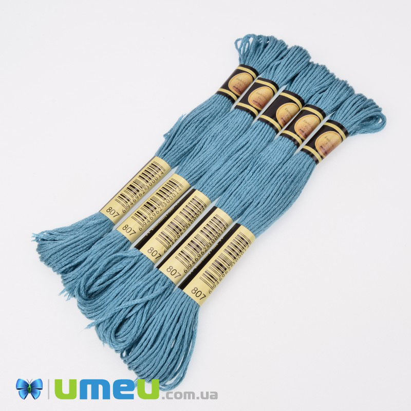 Мулине CXC 0807 Переливчатый синий (CXC-050242)