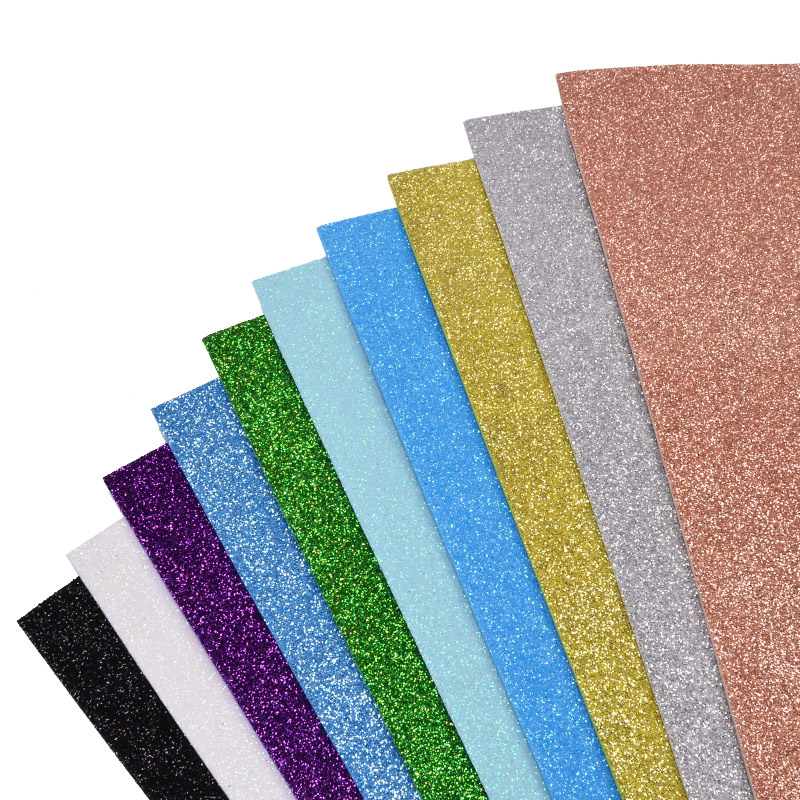 Фоаміран глітерний (Китай), 20х30 см, Мікс (FOM-052664)