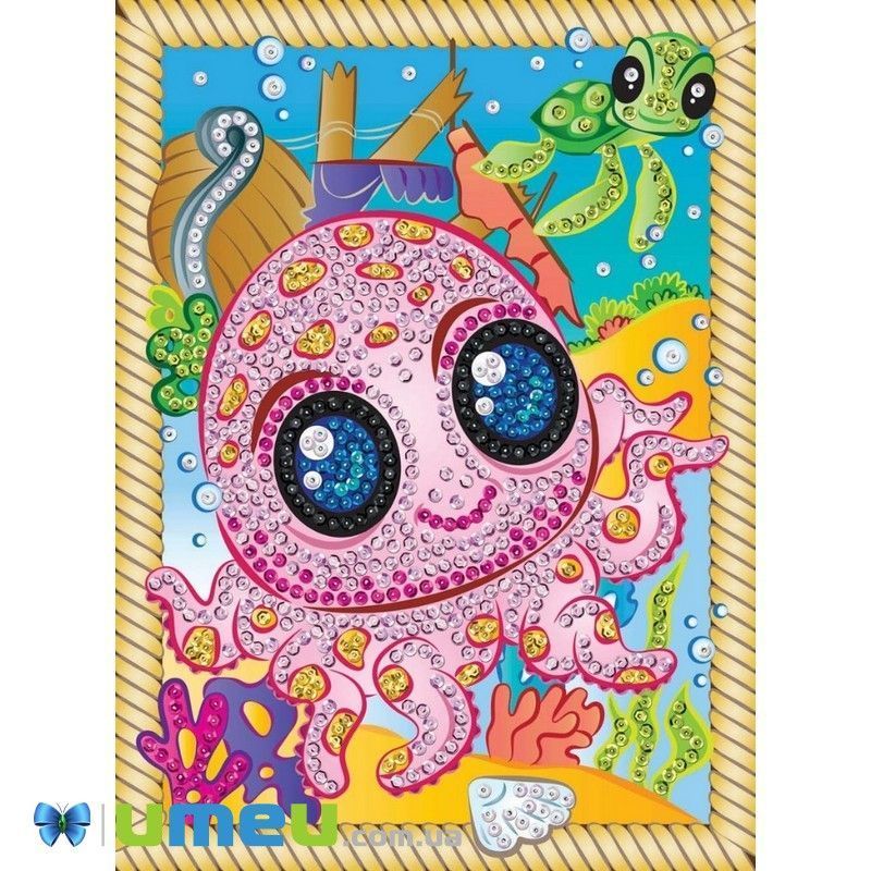 Набір для творчості Sequin Art SMOOGLES Восьминіг (DIF-043431)