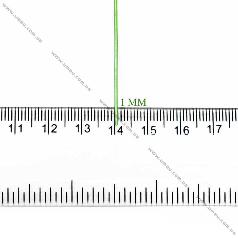 Канітель м'яка 1 мм, Червона матова (KNT-051250)