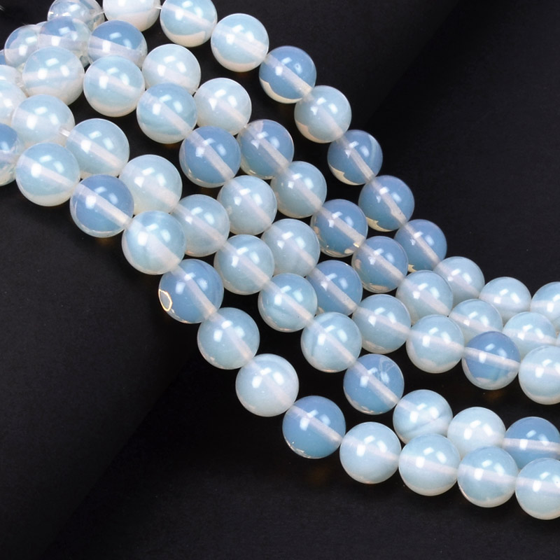 Бусины Опалит, Синт. камень, 10 мм, Круглые (BUS-051618)