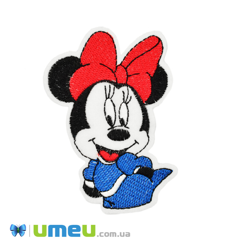 Термоаплікація дитяча Міккі Маус, 9,5х6,5 см (APL-042576)