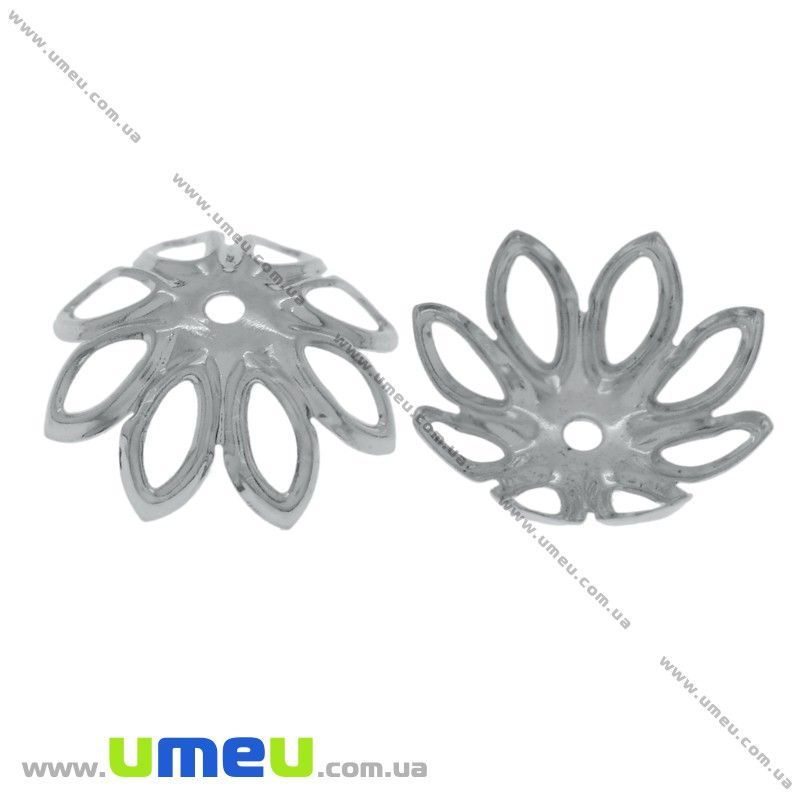 Обіймачі, Темне срібло, 14х4 мм (OBN-020334)