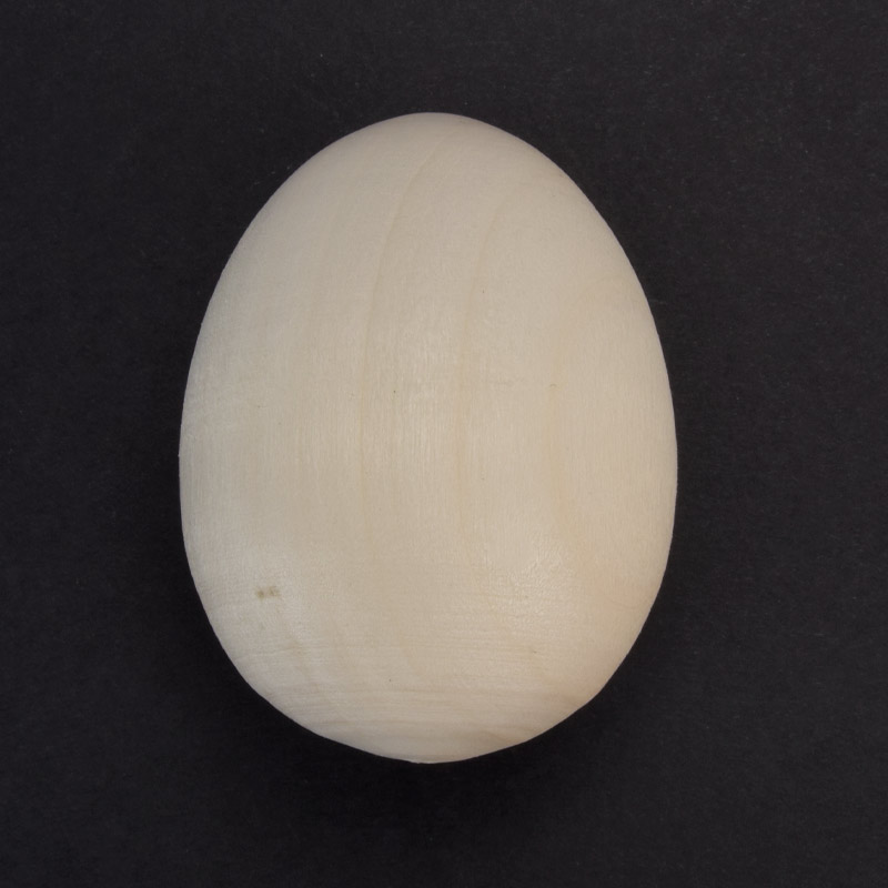 Яйце дерев'яне, 63х47 мм, Смерека (DEC-057727)