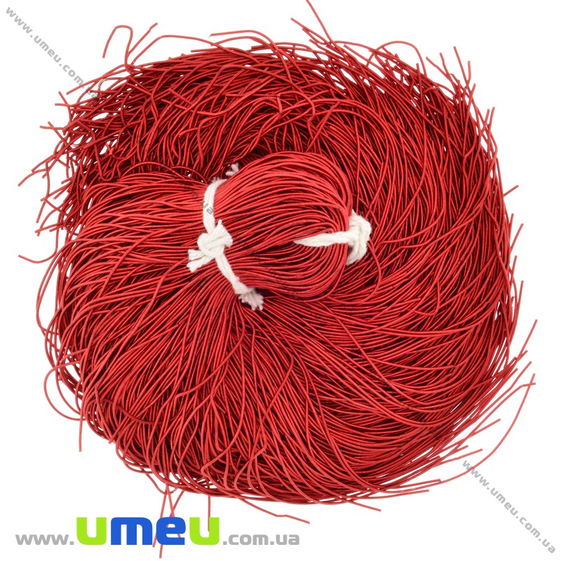 Канитель мягкая 1 мм, Красная (KNT-027987)