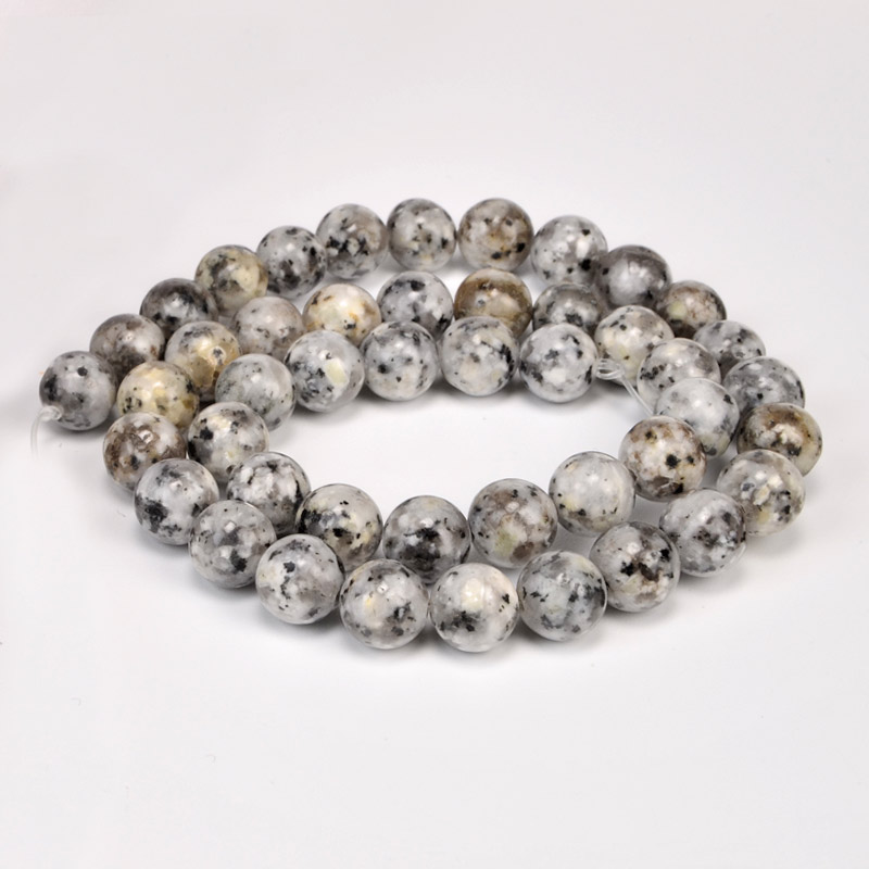 Бусины Гранит, Натур. камень, 8,5 мм, Круглые (BUS-053953)