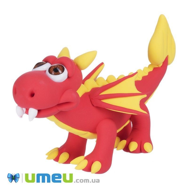 Маса для ліплення Paulinda Super Dough Cool Dragon Дракони 3 в 1 (DIF-043547)