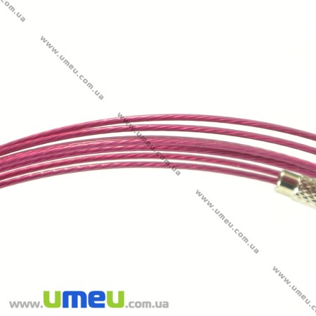 Основа для кольє Чокер, Малинова, 44 см (OSN-000649)