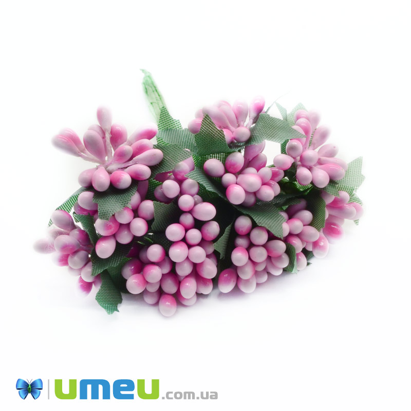 Тичинки на дроті лакові, Рожеві (DIF-044650)