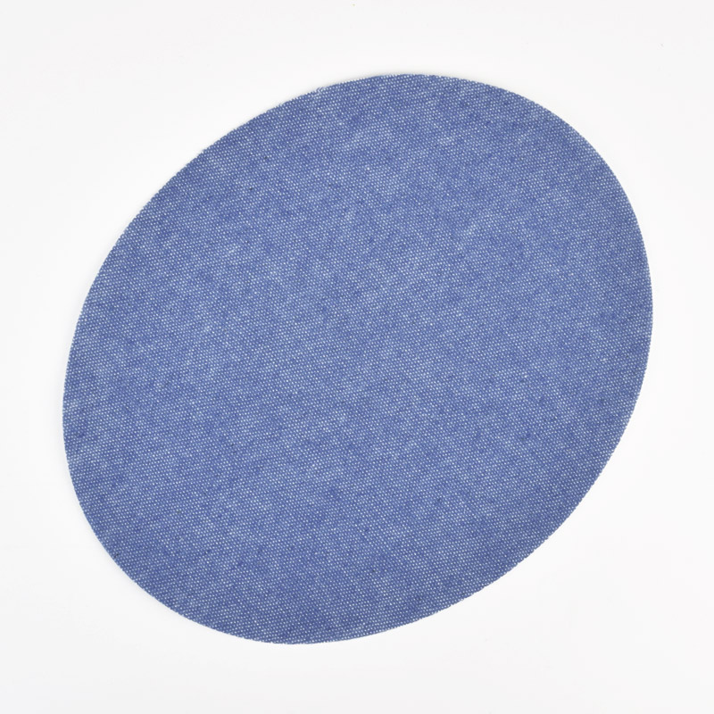 Термонаклейка для декору та ремонту одягу, 13,5х11 см, Синя світла (APL-060173)