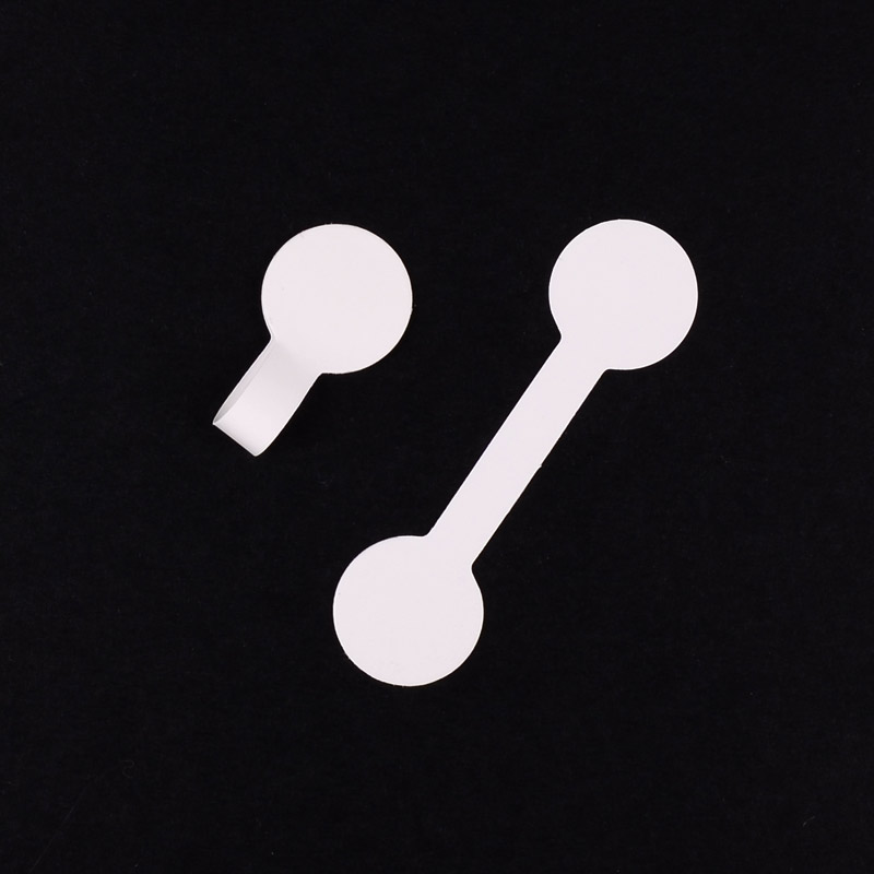 Бірки із самоклейкою, 25х15 мм, Білі (UPK-056667)