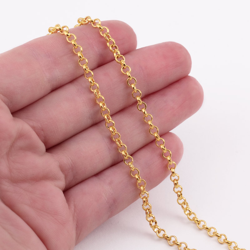 Цепь, Золото, 3,3 мм (ZEP-003010)