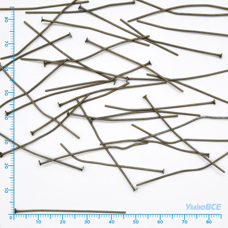 Гвоздики, Античная бронза, 4,5 см, 0,7 мм (PIN-009140)