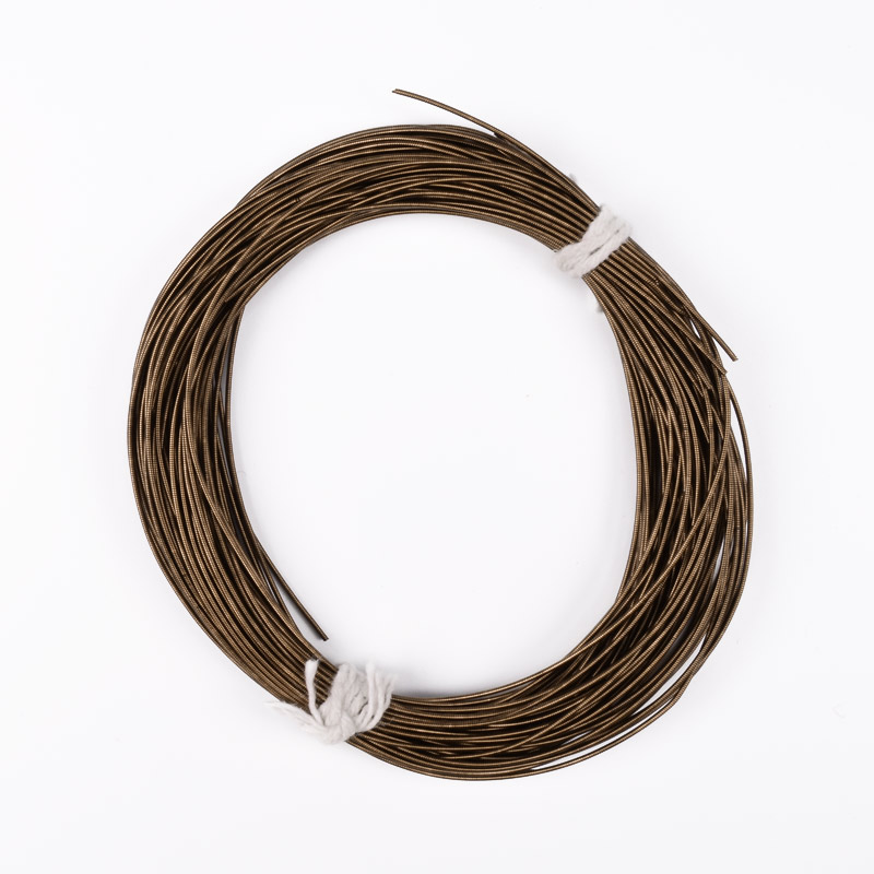 Канитель жесткая 1 мм, Бронзовая (KNT-028034)