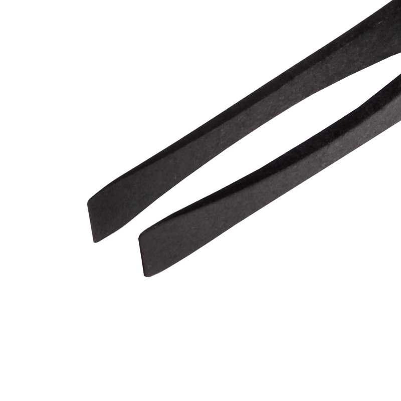 Пінцет біжутерний пластиковий, 12 см, Чорний (INS-053907)