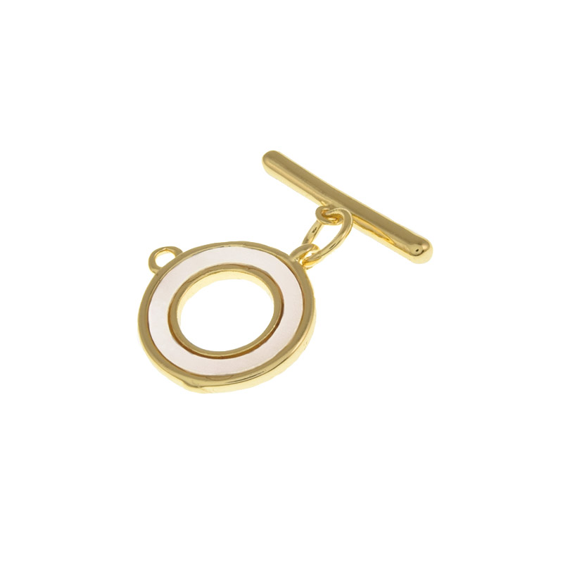 Тогл, 16х15 мм, Латунь с покрытием 14 kt (ZAM-058458)