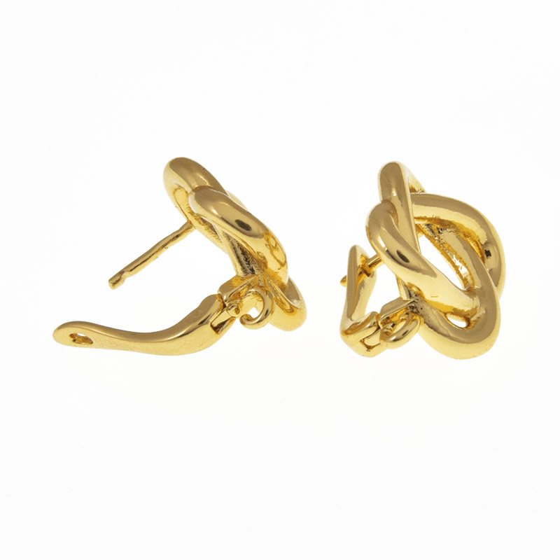 Швензи, Латунь з покриттям 18 kt, 19х13х14 мм (OSN-059995)