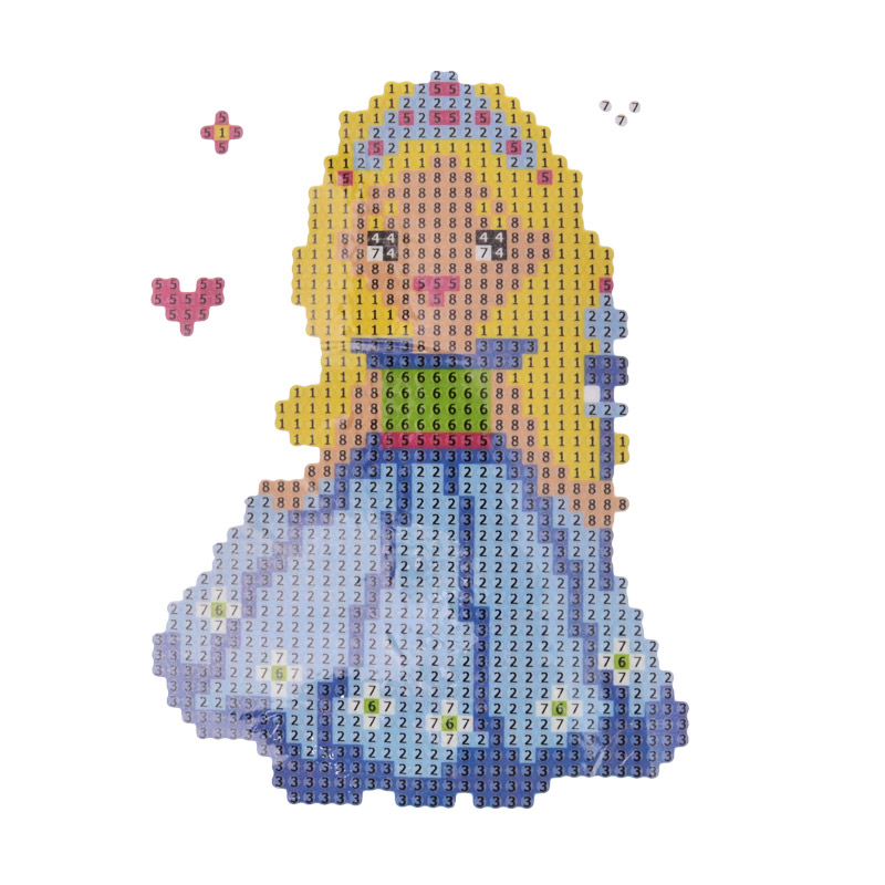 Набор алмазной живописи (наклейка) 14х10 см, Фея (SXM-052512)