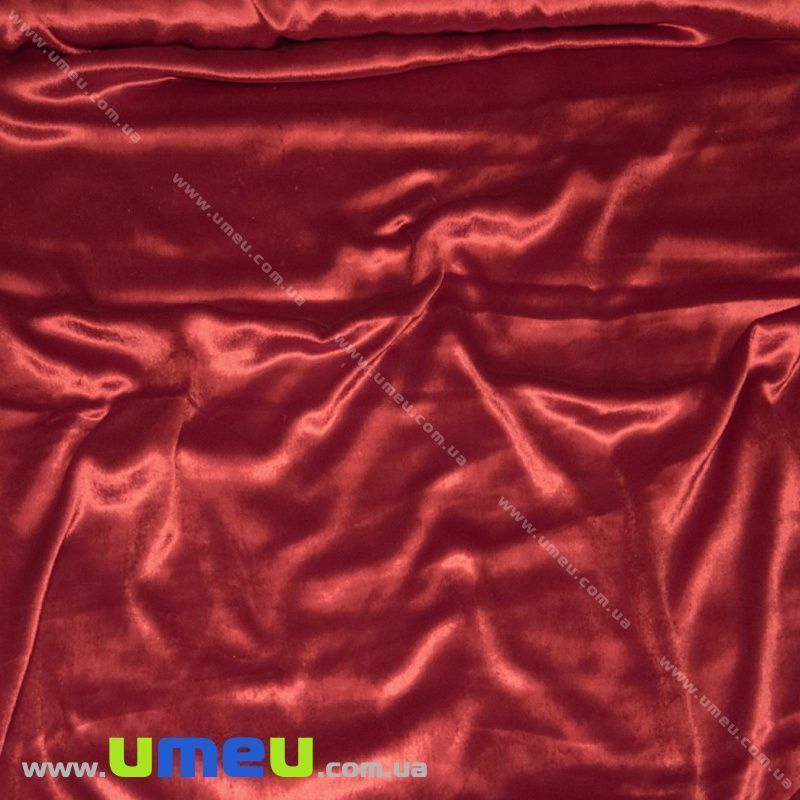 Бархат итальянский, Ширина 20 см, Красный (TKN-036631)